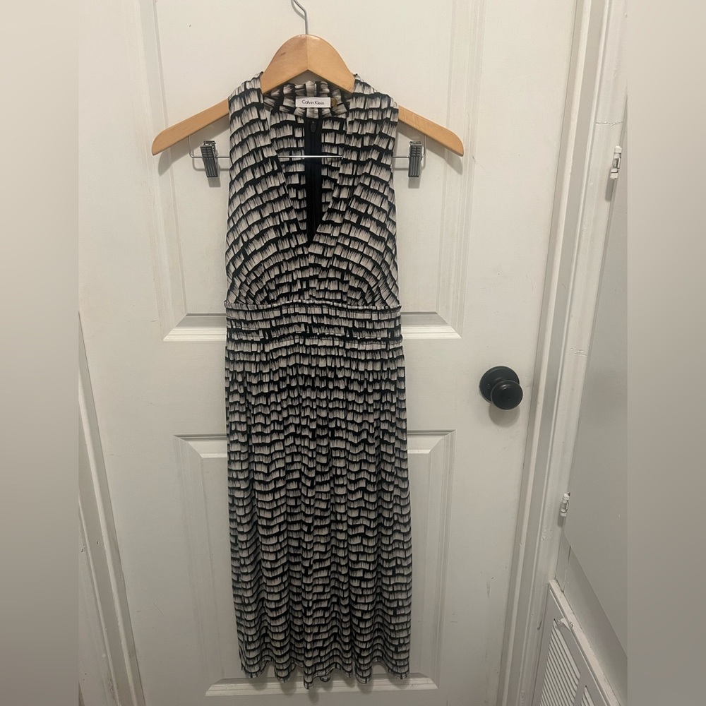 Calvin Klein Sleeveless Dress Size 2 PreOwned